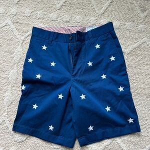 Southern Tide Navy Shorts with White Stars